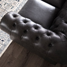Load image into Gallery viewer, Traditional Tufted Chesterfield Nailhead Sofa
