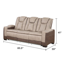 Load image into Gallery viewer, Bruno - Power Reclining Sofa With LED Lighting
