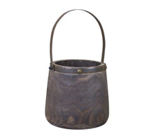 Load image into Gallery viewer, Round Pot Planters (Set of 2) (632596) - Brown
