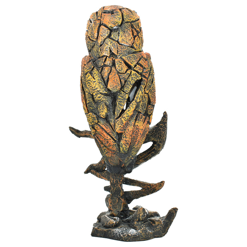 Owl Tabletop Sculpture - Brown / Yellow / White