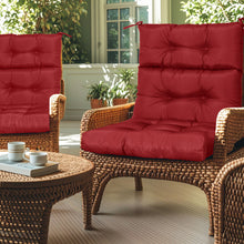 Load image into Gallery viewer, 2 Piece High Back Patio Chair Cushion Set
