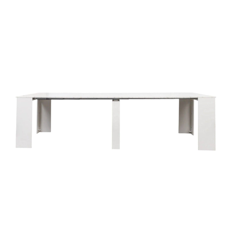 35" Floor Shelf Coffee Table - White