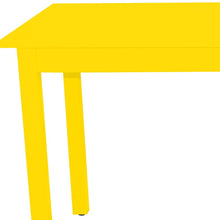 Load image into Gallery viewer, 48" Solid Wood Dining Table - Yellow
