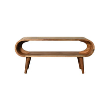 Load image into Gallery viewer, Wood Coffee Table With Shelf - Oak
