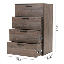 Load image into Gallery viewer, Oliver - Farmhouse Jumbo Chest With 4 Drawer Storage
