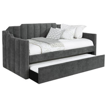 Load image into Gallery viewer, Pressley - Twin Daybed With Trundle - Charcoal
