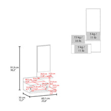 Load image into Gallery viewer, Lowell - Floating Hallway Cabinet
