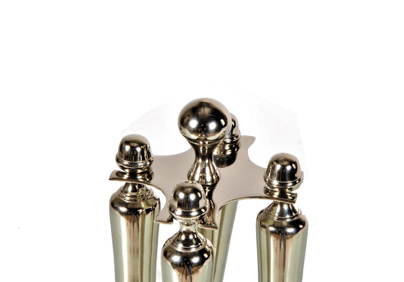 Magnifying Letter Opener Bottle Opener Candle Snuffer (Set of 4) - Silver