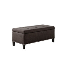 Load image into Gallery viewer, Modern Tufted Top Soft Close Storage Bench
