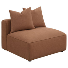 Load image into Gallery viewer, Colleen - Armless Chair With Pillows - Terracotta
