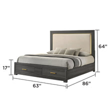 Load image into Gallery viewer, Colorado - Bedroom Set With Upholstered LED Headboard
