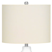 Load image into Gallery viewer, Novelty Table Lamp With Drum Shade - Cream
