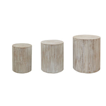 Load image into Gallery viewer, Cylinder Nesting Tables (Set of 3)
