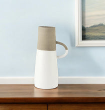Load image into Gallery viewer, Decorative Jug - White / Natural
