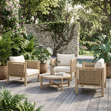 Load image into Gallery viewer, Modern Patio Chair With Armrests
