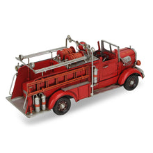 Load image into Gallery viewer, Truck Hand Painted Figurine Sculpture - Red
