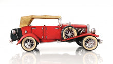 Load image into Gallery viewer, Hand Painted Model Car Tabletop Sculpture (401114) - Red

