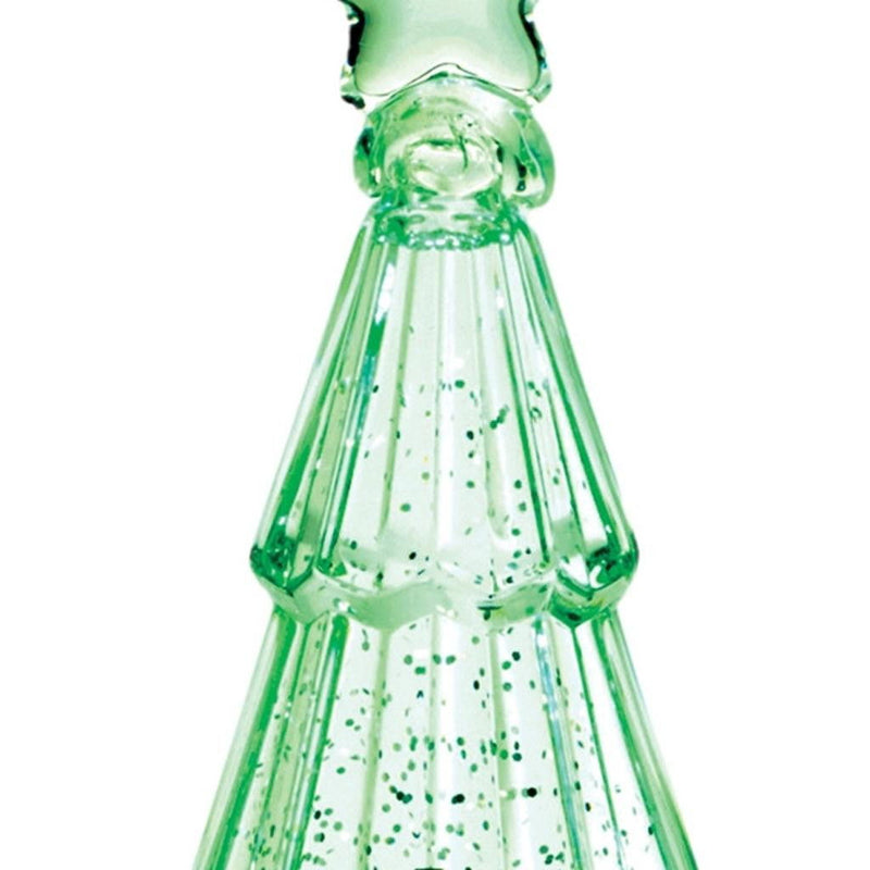 Plastic Trees Christmas Christmas Tree Tabletop Sculpture With LED - Green