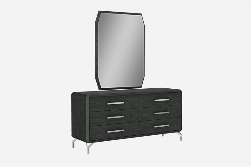Glass Or Stainless Double Dresser Extension - Clear