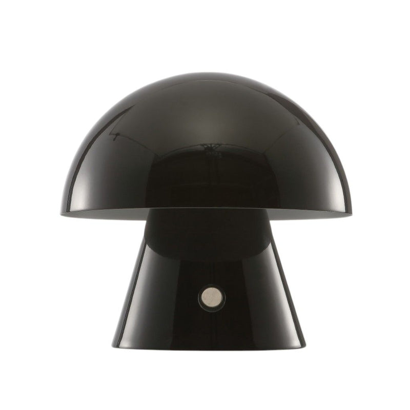7" Novelty USB Table Lamp With Globe Shade - Black
