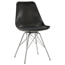 Load image into Gallery viewer, Padded Dining Chair (Set of 2) - Black
