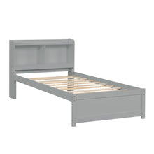 Load image into Gallery viewer, Twin Bed With Trundle, Bookcase
