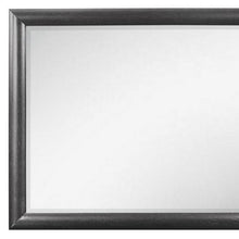 Load image into Gallery viewer, 35" Framed Mounted Dresser Mirror - Dark Gray
