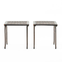 Load image into Gallery viewer, Laughlin - Traditional Style Cast End Table Set - Antique Espresso
