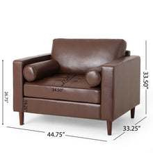 Load image into Gallery viewer, Sophisticated Club Chair With Relaxing Comfor
