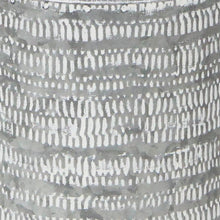 Load image into Gallery viewer, Galvanized Geometric Patterned Jug Vase (635606) - Gray
