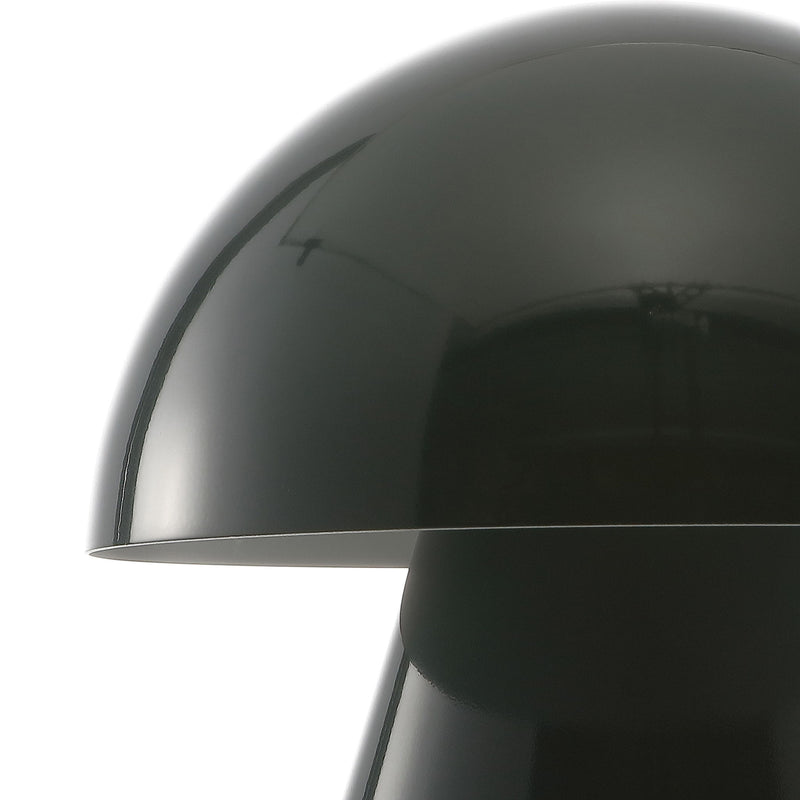 7" Novelty USB Table Lamp With Globe Shade - Forest Green