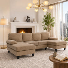 Load image into Gallery viewer, U-Shaped Sofa With Dual Chaise
