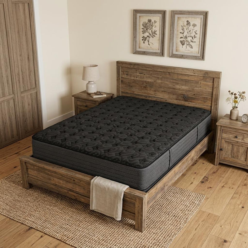 Copper Infused Gel Memory Foam Extra Firm Hybrid Mattress - King