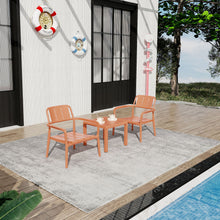 Load image into Gallery viewer, 3 Piece Indoor / Outdoor Leisure Table And Chair Set
