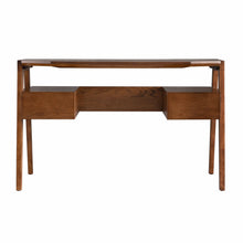 Load image into Gallery viewer, Writing Desk With Two Drawers (402025) - Brown
