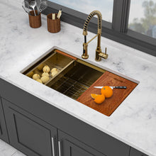 Load image into Gallery viewer, Stainless Steel Undermount Kitchen Sink With Workstation
