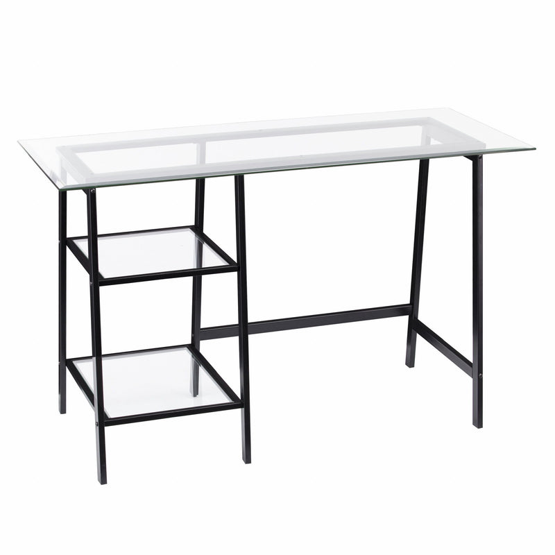 Writing Desk - Clear / Black