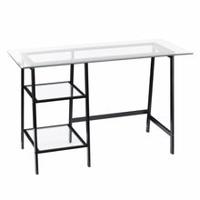 Load image into Gallery viewer, Writing Desk - Clear / Black
