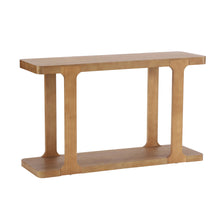 Load image into Gallery viewer, Console Table &amp; Bottom Shelf - Walnut

