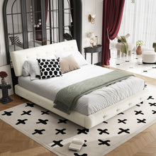 Load image into Gallery viewer, Tufted Headboard With Extra-Large Ultra-Soft Cloud Pillow Design
