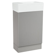 Load image into Gallery viewer, Modern Bathroom Vanity With Sink And 2 Tier Shelf

