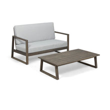 Load image into Gallery viewer, Belgian - Loveseat &amp; Coffee Table Set With Water Resistant Cushions
