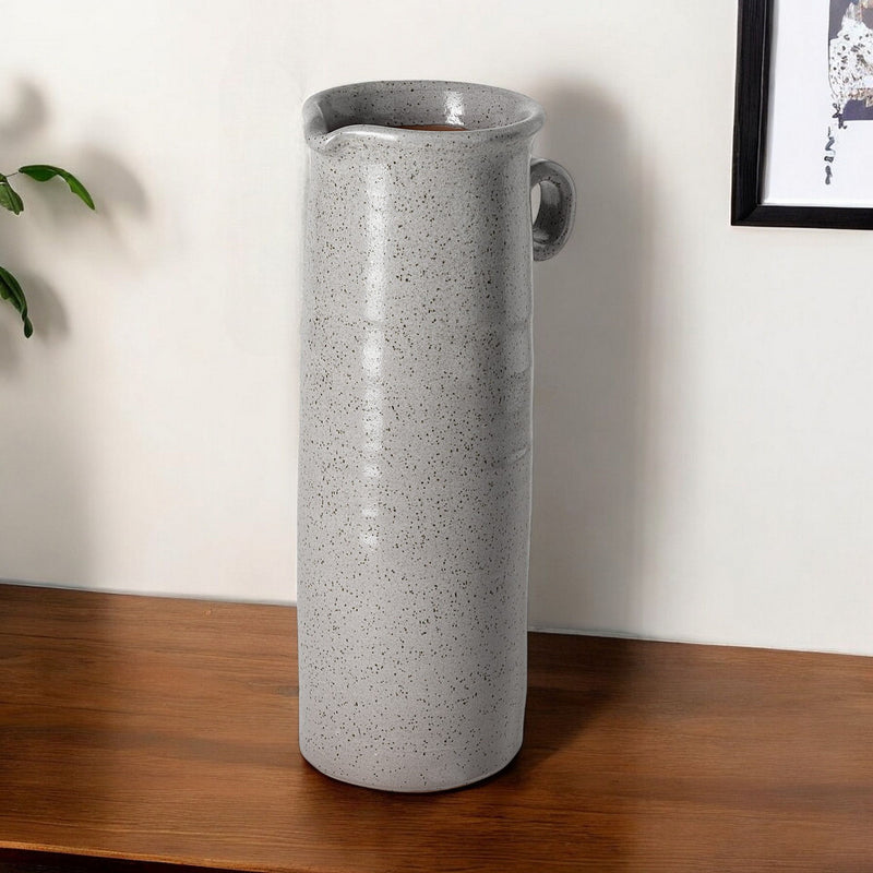 Cylinder Urns Jars (392213) - Gray