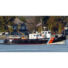 Load image into Gallery viewer, Hand Painted Model Boat (624546) - Black / White
