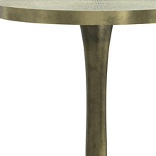 Load image into Gallery viewer, 24" Aluminum Round End Table - Turquoise
