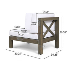 Load image into Gallery viewer, Brava - X Back Arm Chair
