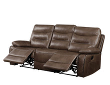 Load image into Gallery viewer, Aashi - Leather Gel Match 3 Piece Recliner Living Room Set - Brown
