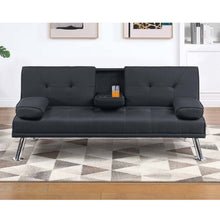 Load image into Gallery viewer, Adjustable Sofa With Fold Down Table And Cup Holders
