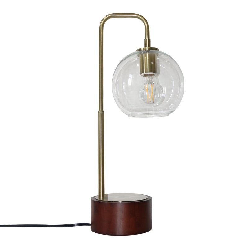Luxeray - Globe Arched Table Lamp - Bronze