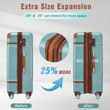 Load image into Gallery viewer, Hardshell Luggage Sets 4 Pieces 20" / 24" / 28" Luggages And Cosmetic Case Spinner Suitcase With Tsa Lock Lightweight
